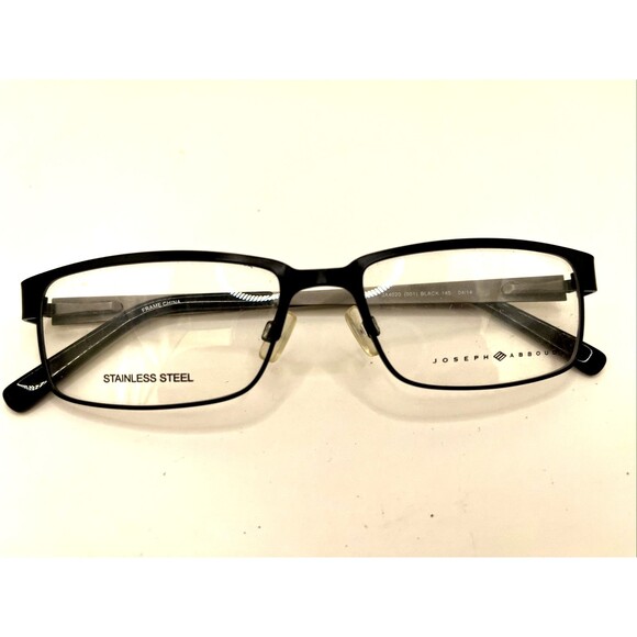 Joseph Abboud Eyeglasses JA4020 (001) Black Designer Frames Only Black 55-17-145 main image 6
